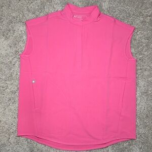 Figs Women’s F*ing Pink Rafaela Scrub Top